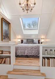 The Master Bedroom In This West Coast Cottage Is Enviable But Check Out These Ceilings Bedroom Design Master Bedroom Design Attic Master Bedroom