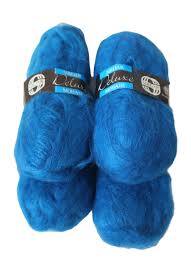 4 Balls of Deluxe Sirdar Mohair Yarn Dark Turquoise Blue - Etsy