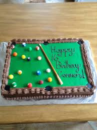 Pool Table Birthday Cake Pool Cake Pool Table Cake Grandma Birthday Cakes