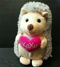 Hug Fun Plush Hedgehog Hugfun Stuffed Animal 11 Animal Valentine Plush Stuffed Animals Animal Hugs
