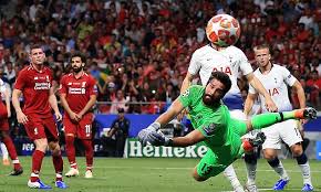He plays as a goalkeeper. Alisson Becker Has Huge Hand In Champions League Glory Thanks To Calmness And Control Daily Mail Online