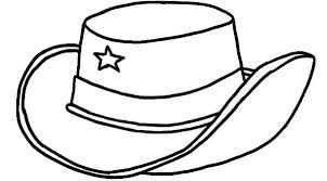 Printable cowboy hat coloring sheet. Pin On Cowboy Baby Quilt