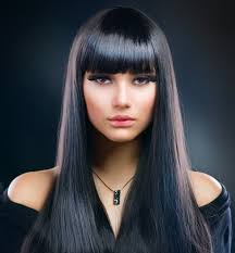 Using hot styling tools to straighten hair can strip your hair of moisture, causing breakage. Straight Up How To Get This Season S Poker Straight Hair Blog Justmylook Com