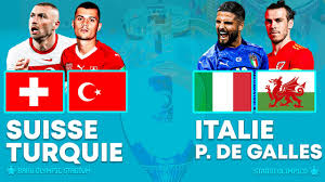 Jun 11, 2021 · en italie, les supporters sont déjà prêts et en place pour le premier match de l'euro de football qui les opposent à la turquie, vendredi 11 juin. Match Live Direct Suisse Turquie Italie Pays De Galles Groupe A Euro 2020 Youtube