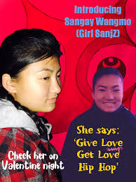 This coming Valentine Night, we are proud to present #Miss Sangay Wangmo..  aka Girl SanjZ as our youngest and newest member of Thimphu Club Family...  She will climb places in terms of