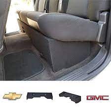chevy silverado gmc sierra ext double cab 2007 2018 12 dual ported sub box ct sounds chevy silverado chevy silverado accessories silverado accessories