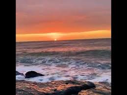 Sunset At The Beach Aesthetic Video Youtube