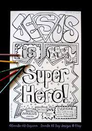 Permission granted to reproduce this page for class use. 19 Jesus Is My Superhero Ideas Superhero Bible School Vacation Bible School