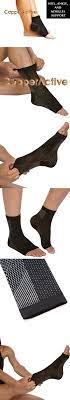 Plantar Fasciitis Compression Sock Sleeves Helps Circulation Heel Ankle Achilles Support Premium Comfort S M 1pair U S Compression Socks Women Fashion