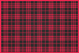 Horizontal striped patterns, vertical striped patterns. Christmas Tartan Pattern Stripes Vinyl Rug Tenstickers