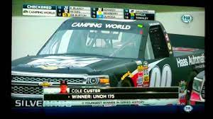 All races for a year all races on a specific date random page 'chase' races road course stats restrictor plate races all star race stats links. 2014 Nascar Camping World Truck Series New Hampshire Finish Cole Custer Wins Youtube