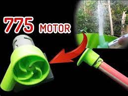 Diy Powerful Water Pump W 775 Motor 3d Printer Youtube Diy Water Pump Water Pumps Diy Water