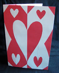 If you decide to use a piece of paper you have plenty of options. Cut Paper Symmetry Pop Out Card Teachkidsart