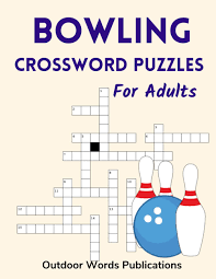 For everyone who likes photo party favors on facebook Bowling Crossword Puzzles For Adults Medium Difficulty Puzzle Book For Tenpin Bowlers Publications Outdoor Words 9798502695732 Amazon Com Books