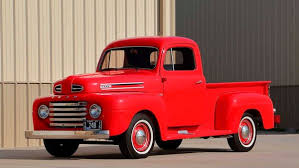 Image result for Ford Red 1950 Fleet