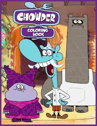 Download and print these chowder coloring pages for free. Chowder Coloring Book Color The Cartoon Chef For Kids Jusne Studios 9798528261546 Amazon Com Books