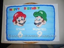 See more ideas about luigi cake, cake, mario cake. Colorful Mario And Luigi Cake For Two Brothers