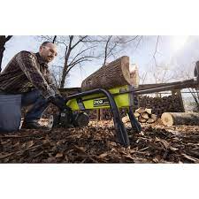This is one that i got off of craigslist for a reasonable price. 5 Ton 15 Amp Electric Log Splitter Ryobi Tools