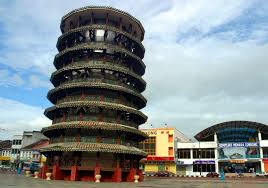 The leaning tower of teluk intan (malay: Yew Boutique Hotel