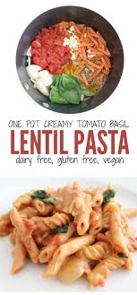 12 Ounces Organic Red Lentil Pasta 4 1 4 Cups Vegetable Broth 1 Can 15 Ounces Diced Tomatoes With L Whole Food Recipes Lentil Pasta Recipe Healthy Recipes