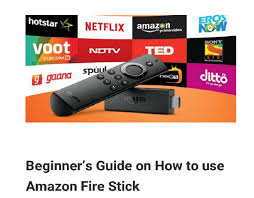 Beginner S Guide On How To Use Amazon Fire Stick Amazon Fire Stick Being Used Streaming Media