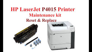 تحميل تعريف طابعة اتش بي hp laserjet pro m130a لويندوز 10ويندوز 8.1 ويندوز 8 ويندوز 7 ويندوز xp تنزيل تعريفات طابعة hp laserjet pro m130a متعددة الوظائف (multi function) نوع انك جيت (color) من روابط تنزيل سريعة ومباشرة لتعريف طابعة اتش بي موديل laserjet pro. Hp Laserjet P4015 Printer Maintenance Kit Reset Replace Youtube