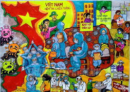 Trên 100.000 tranh thiếu nhi đóng góp vào Quỹ vaccine phòng chống Covid-19