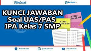 Check spelling or type a new query. Soal Uas Pas Ipa Kelas 7 Smp Semester 2 Tahun 2021 Dan Kunci Jawaban Pilihan Ganda Dan Esai Tribun Sumsel