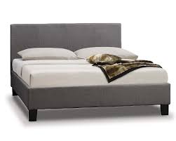 Parade Grey Fabric King Size Bed Frame King Size Bed Frame Bed Bed Frame