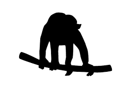 Download Monkey Silhouette Svg Cut File By Creative Fabrica Crafts Creative Fabrica PSD Mockup Templates