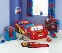 Car themed room decor disney pixar cars bedroom set toddler ideas. This Lightning Mcqueen Bed From Argos With Front Seat And Storage Drawer Is A Simple Must Have For Any Disney Pixar Cars Room Cars Bedroom Set Toddler Car Bed