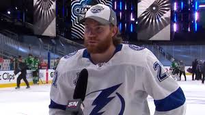 Brayden point (born march 13, 1996) is a canadian professional ice hockey centre playing for the tampa bay lightning of the national hockey league (nhl). Brayden Point Credits Full Team Effort In Stanley Cup Win Sportsnet Ca