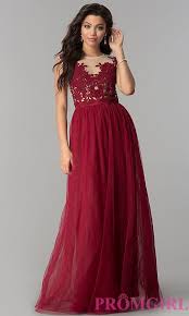 Long Prom Dress With Illusion Lace Neckline Prom Dresses Under 50 Cheap Formal Dresses Dresses