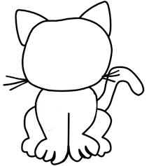 Cat Coloring Pages 2 Cat Coloring Page Cat Template