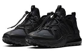 Black And Blue Air Max 270 Triple Black Covers The New Nike Air Max 270 Bowfin Kicksonfire Com Sneakers Men Fashion Sneakers Fashion Nike Air Max