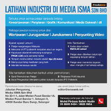 Lot s03 a1 3rd floor south block wisma selangor dredging 142 a jalan ampang 50450 kuala lumpur. Iklan Latihan Industri Di Media Ikatan Muslimin Malaysia Facebook