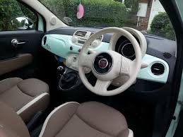 Nice Fiat 2017 Dream Car Mint Green Fiat 500 It S Gorgeous Isn T It Check More At Http 24cars Top 2017 Mint Green Fiat 500 Fiat 500 Interior Fiat Cars