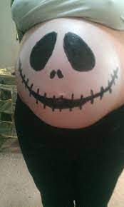 Fun Pregnant Belly Painting Ideas For Halloween Babyprepping