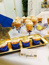 Babyshower Royal Blue Gold Prince Theme Baby Shower Desserts Prince Baby Shower Royal Prince Baby Shower