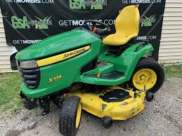 Hiring an individual instead of a company can result in repair delays if they need to order parts online. 54in John Deere X534 All Wheel Steer Garden Tractor Only 78 A Month Gsa Equipment New Used Lawn Mowers And Mower Repair Service Canton Akron Wadsworth Ohio