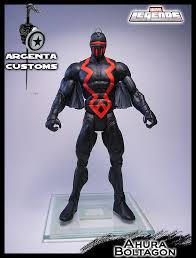 Black Bolt And Medusa Son Argenta 2008 Customs Action Figures Black Bolt Bolt Action
