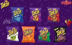 Hàng Mỹ Bay Air] Bánh Snack Chips Takis Mỹ Cay Fuego, Nitro, Blue Heat,  Crunchy Fajitas | Lazada.Vn