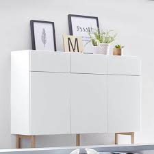 Wohnzimmer Sideboard In Weiss Grifflos Moebel Liebe Com Wohnzimmer Sideboard Sideboard Kommode Modern