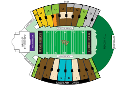 11 Eye Catching Wake Forest Football Seating Diagram