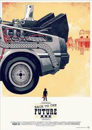 Back To The Future Set Part 1 2 3 Delorean Marty Mcfly Dr Etsy In 2021 Back To The Future The Future Movie Graphic Minimalist