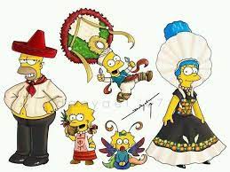 Los Simpson Tambien Celebran La Guelaguetza En Oaxaca Simpsons Cartoon The Simpsons Wallpaper The Simpsons Show