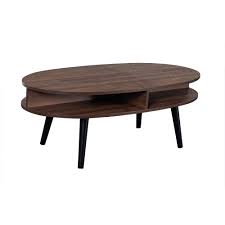 Shop at ebay.com and enjoy fast & free shipping on many items! Porter Designs Skagen Mid Century Modern Oval Coffee Table Brown Overstock 33965247