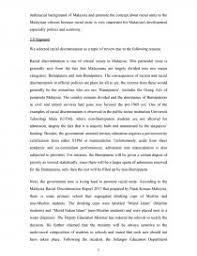 Racial divide is not a new issue as it has been played up by both political sides since years ago. Contemporary Malaysian Issues Racial Unity Research Paper