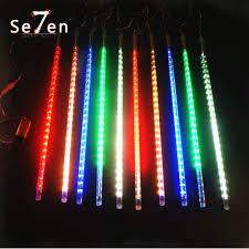 Lampu led modern ini menghasilkan keluaran cahaya bentuk spiral yang akan menjadikan dekorasi rumah menjadi lebih keren Jual Lampu Led Hias Lampu Meteor Led Hujan 1set 10 Batang 50cm Jakarta Pusat Toko No 7 Tokopedia