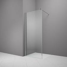 Tus Stena Camargue Vario S8 100 X 195 Cm Srebrni Profili Steklo 6 Mm Premaz Wonderclean